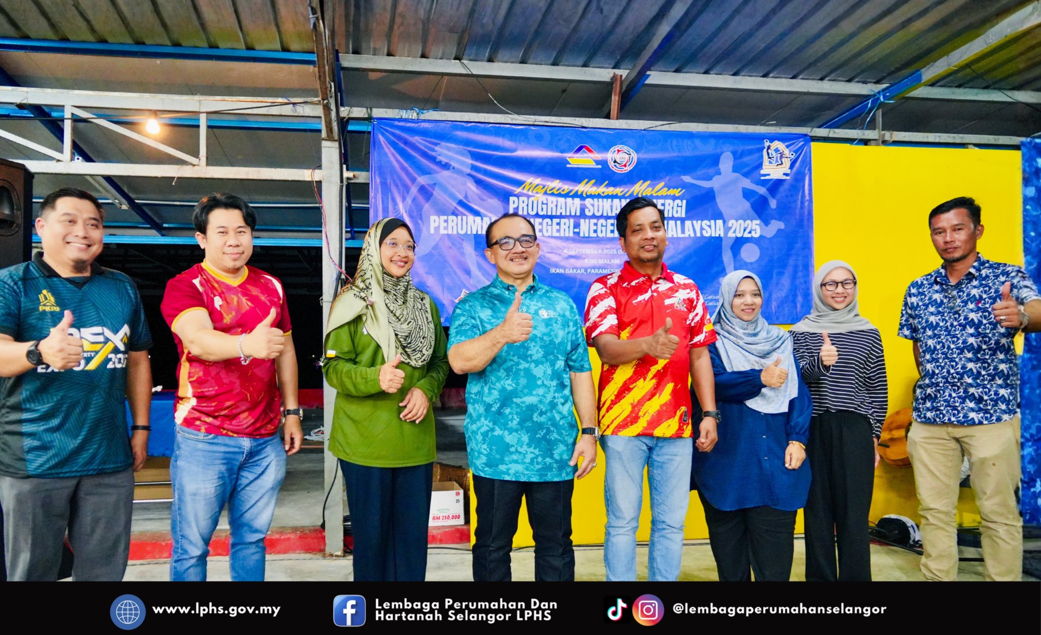 PROGRAM SUKAN SINERGI PERUMAHAN NEGERI-NEGERI SE-MALAYSIA 2025 ANJURAN LEMBAGA PERUMAHAN MELAKA