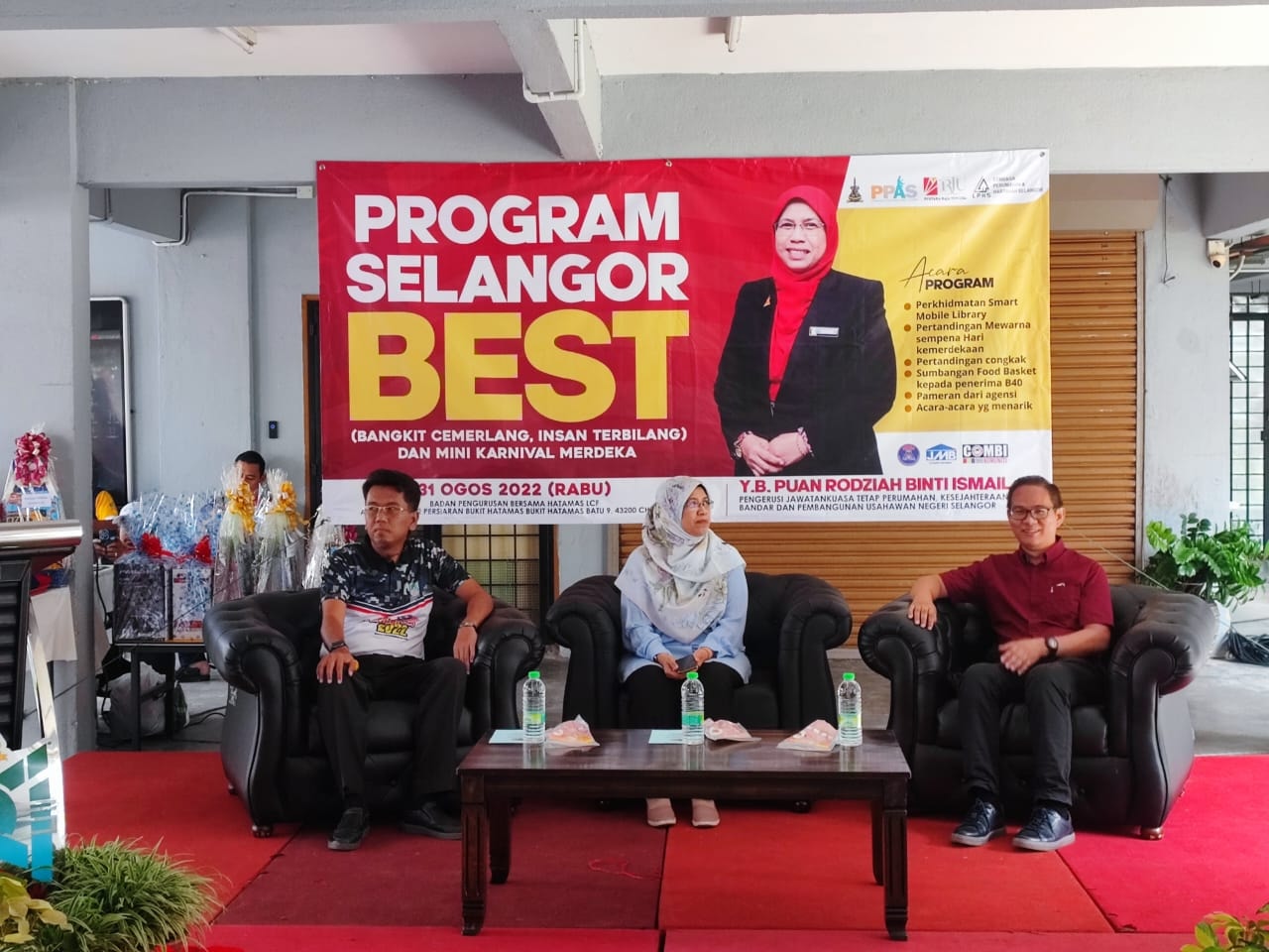 PROGRAM SELANGOR BEST ( BANGKIT CEMERLANG,INSAN TERBILANG ) PROGRAM SELANGOR BEST ( BANGKIT CEMERLANG,INSAN TERBILANG ) DAN MINI KARNIVAL MERDEKA DI PANGSAPURI BUKIT HATAMAS CHERAS TARIKH : 31 OGOS 2022