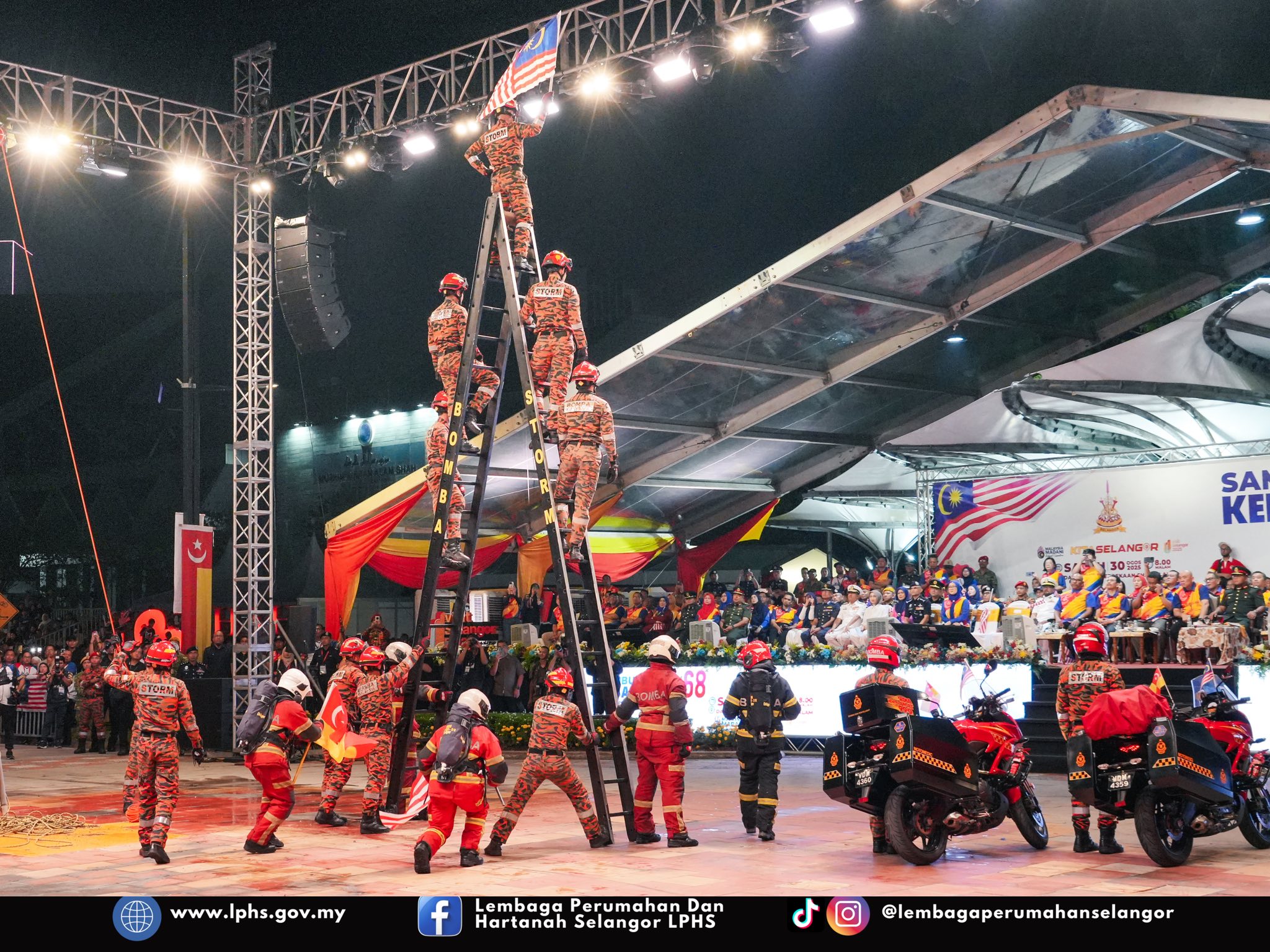PERBARISAN KONTINJEN LPHS BERSEMPENA HARI KEBANGSAAN KE-68 PERINGKAT NEGERI SELANGOR TAHUN 2025