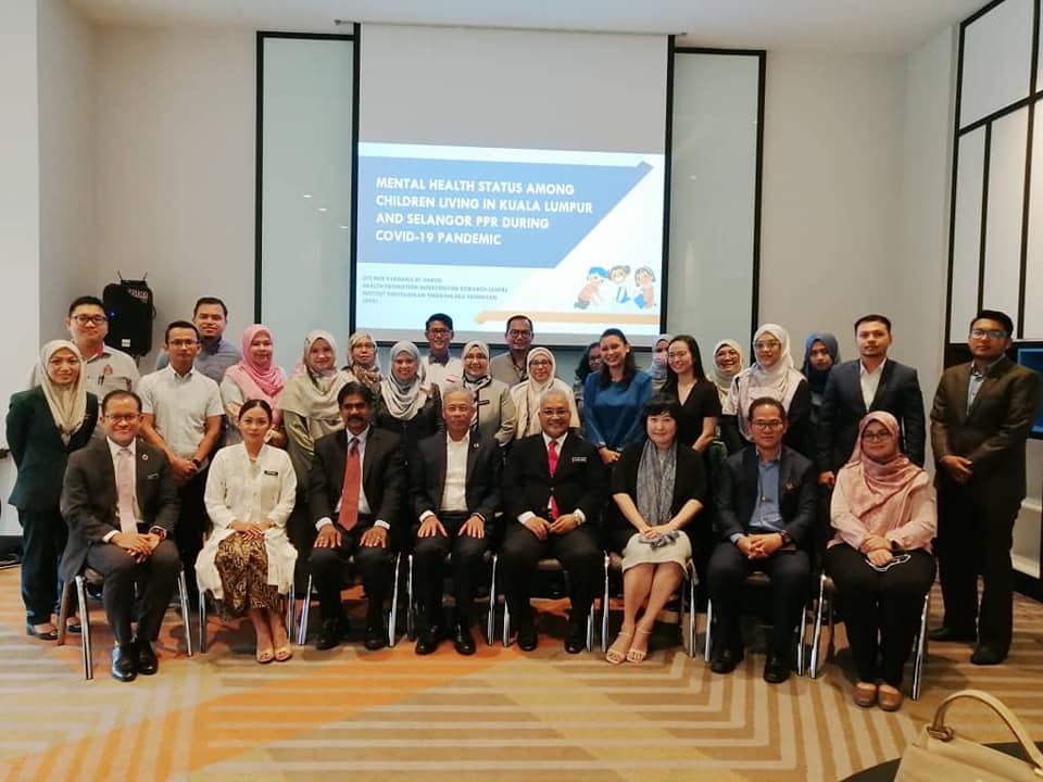 Pembentangan Kajian Mental Health Status Among Children Living in People's Housing Project (PPR) Nama Program: Pembentangan Dapatan Kajian Mental Health Status Among Children Living in People's Housing Project (PPR) in Kuala Lumpur and Selangor Durin