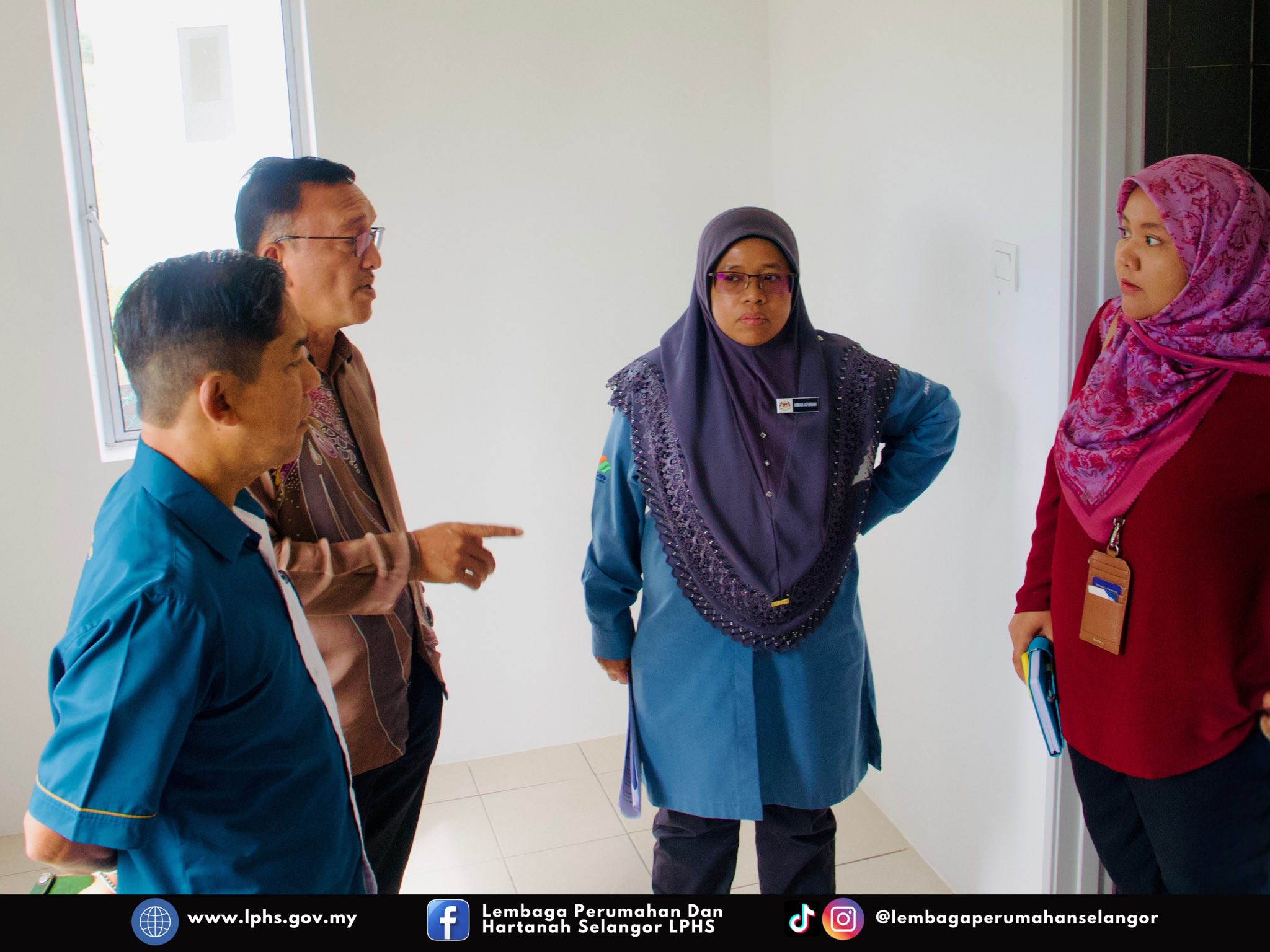 LAWATAN KERJA YB TIMBALAN MENTERI KPKT KE PROJEK PERUMAHAN SWASTA
